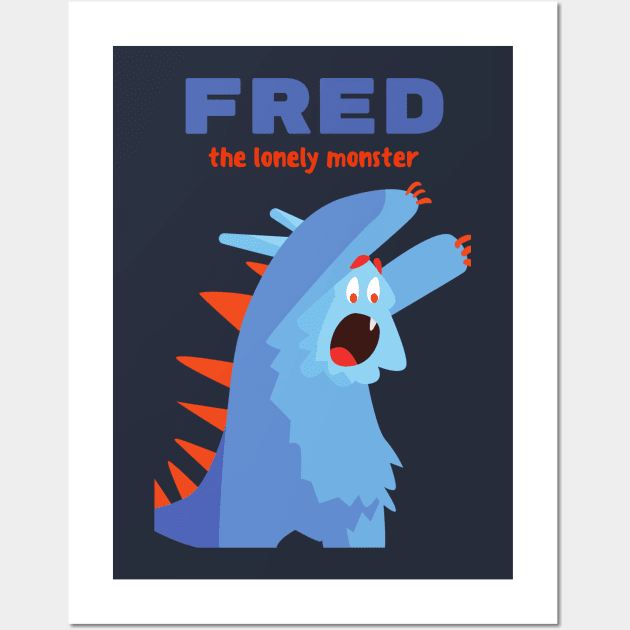 FRED booo Wall Art by Styleboom